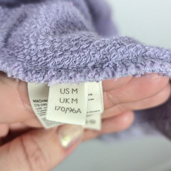 We The Free Lavender Sunny Side Oversized Mini Sweatshirt Dress Size M - Picture 6 of 9